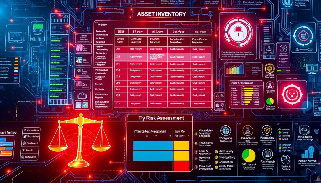 Asset Inventory, Risk Assessment, Vulnerability Classification